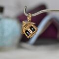 Weather Vane Charm Pendant in 9ct Gold