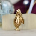 Toucan Bird Pendant in 9ct Gold