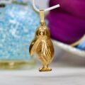 Toucan Bird Pendant in 9ct Gold