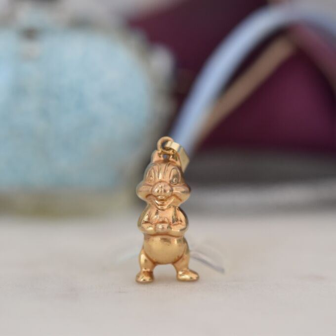 Cartoon Chipmunk in 9ct Gold