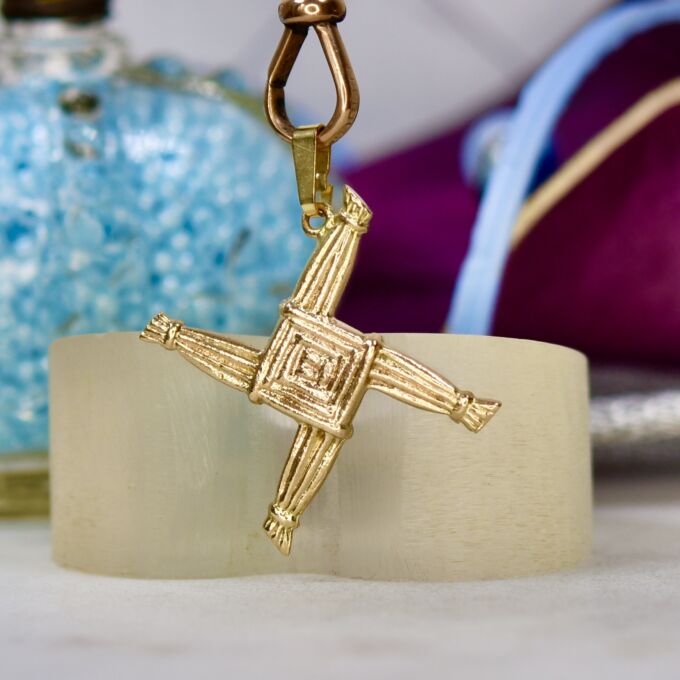 St Brigids Cross in 9ct Gold