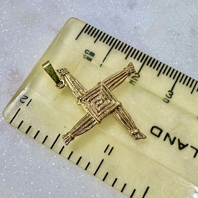St Brigids Cross in 9ct Gold