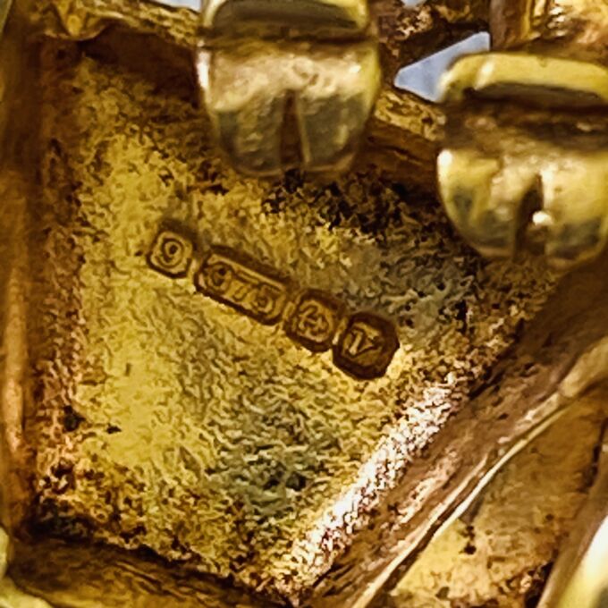 Road Hog – Pig in a Pedal Car Pendant in 9ct Gold