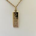 Millenium Ingot Pendant in 9ct Gold