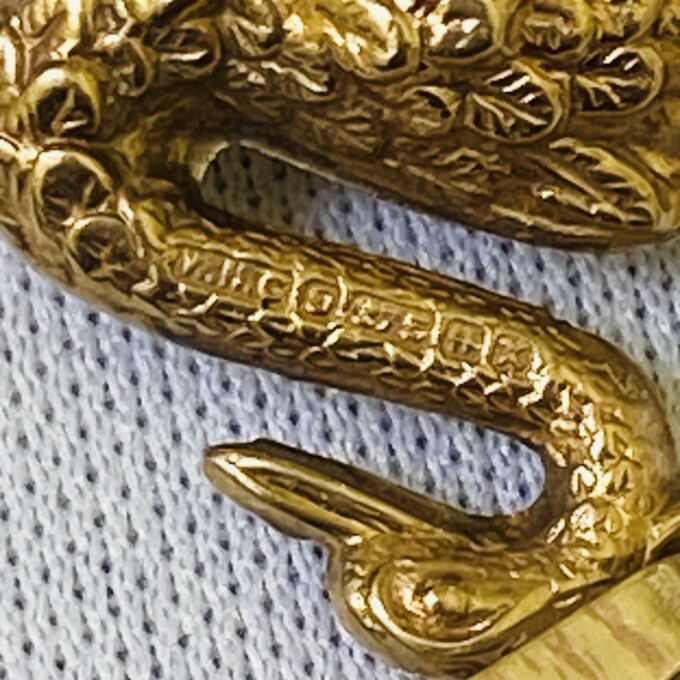 Swan Charm Pendant in 9ct Gold