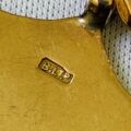 Edwardian “Yours” Shield Pendant in 9ct Rose Gold