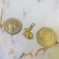 Rabbit Charm Pendant in 9ct Gold