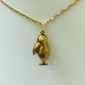 Toucan Bird Pendant in 9ct Gold