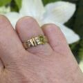 Buckle Ring in 9ct Gold