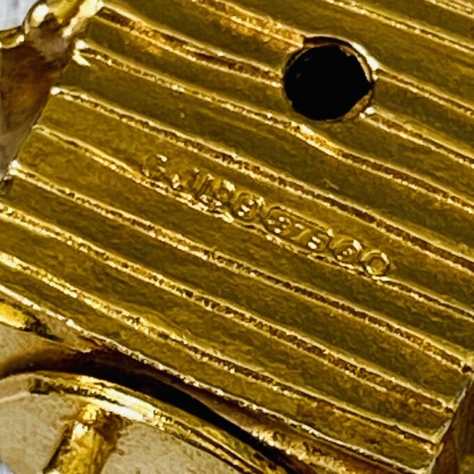 Weather Vane Charm Pendant in 9ct Gold