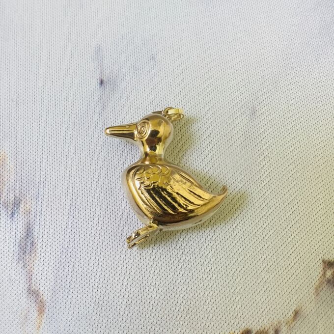 Duck Pendant in 9ct Gold