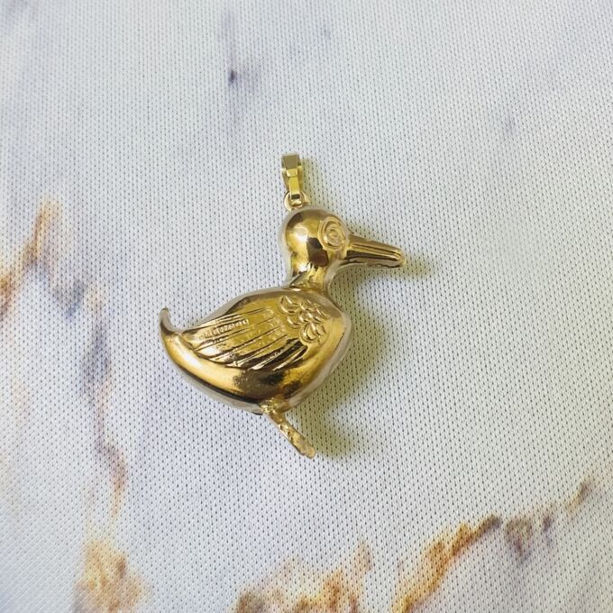 Duck Pendant in 9ct Gold