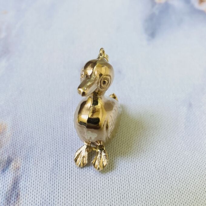 Duck Pendant in 9ct Gold