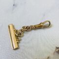 Antique Ribbon Holder with Dog Clip in 9ct Rose Gold