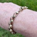 Ornate Rollerball Belcher Bracelet in 9ct Gold