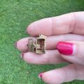 Phone Box Pendant in 9ct Gold