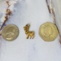 Stag Pendant in 9ct Gold