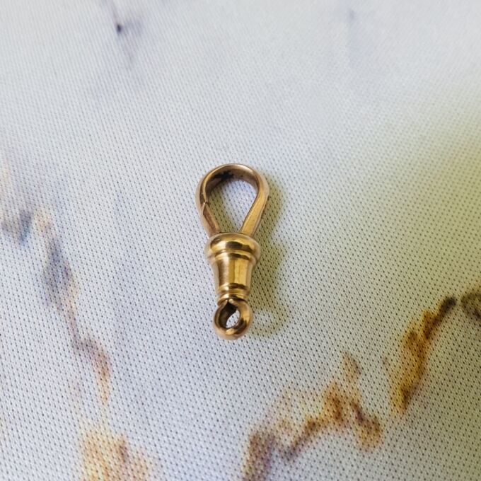 Antique Dog Clip in 9ct Rose Gold