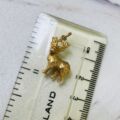 Stag Pendant in 9ct Gold