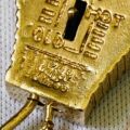 Cuckoo Clock Pendant in 9ct Gold