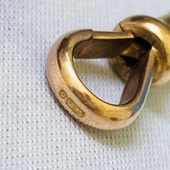 Antique Dog Clip in 9ct Rose Gold