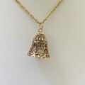 Good Luck Bell in 9ct Gold
