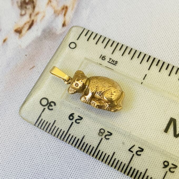 Koala Bear Charm Pendant in 9ct Gold