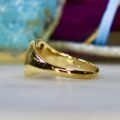 Sun Ray Signet Ring in 9ct Gold