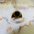 Statement Onyx Signet Ring in 9ct Gold