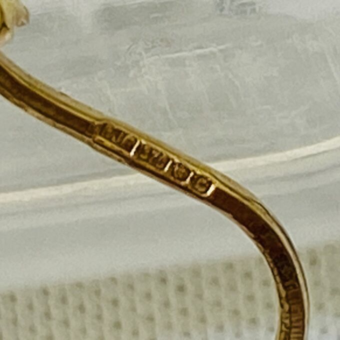 Reserved – Bold Mesh Hoop Earrings in 9ct Gold