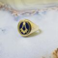 Masonic Swivel Ring in 9ct Gold