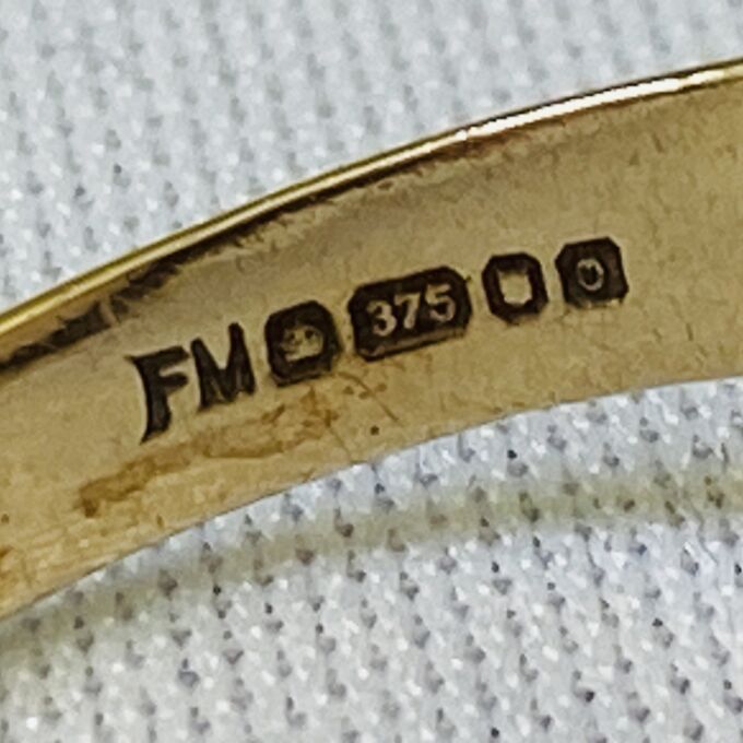 Masonic Swivel Ring in 9ct Gold