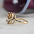 Oval Citrine Ring in 9ct Gold