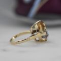 Oval Citrine Ring in 9ct Gold