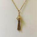 Reserved – Tassel Pendant in 9ct Gold