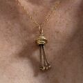 Reserved – Tassel Pendant in 9ct Gold