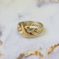 Four Piece Puzzle Ring in 9ct Gold