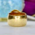 Extra Wide Buckle Ring in 9ct Gold