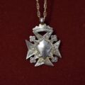 Antique Maltese cross Pendant in 9ct Gold