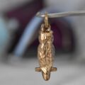 Owl Pendant in 9ct Gold