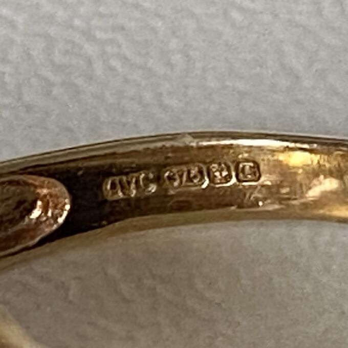 Citrine & Garnet Statement Ring in 9ct Gold