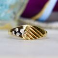 Graduating Texture Ring in 9ct Gold