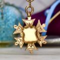 Antique Medallion Pendant in 9ct Gold