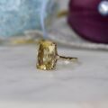 Citrine Ring in 9ct Gold