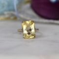 Citrine Ring in 9ct Gold