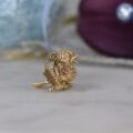 Chirping Bird Pendant in 9ct Gold