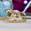 Horse Brooch in 9ct Gold