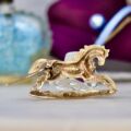 Horse Brooch in 9ct Gold