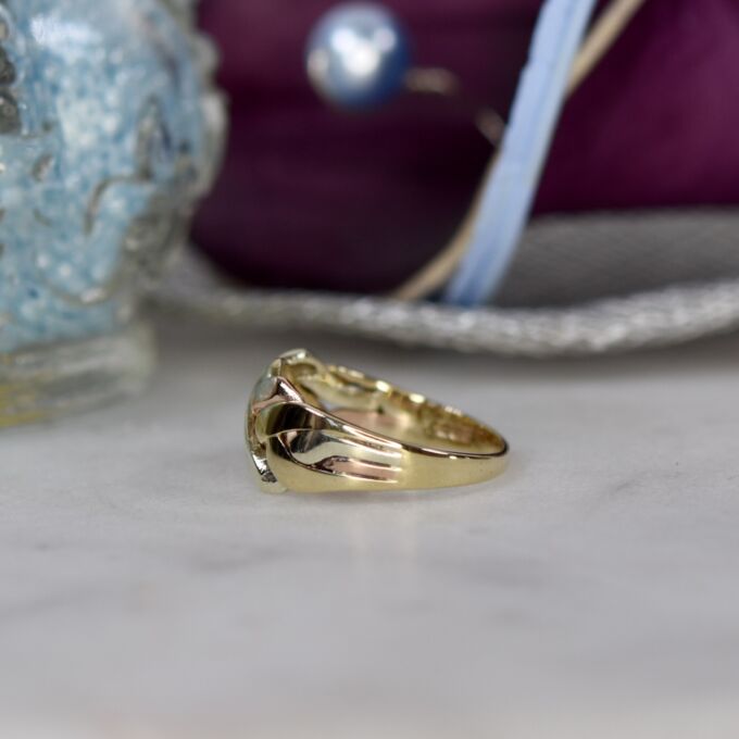 Puzzle Style Ring in 9ct Gold
