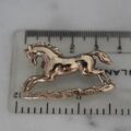 Horse Brooch in 9ct Gold